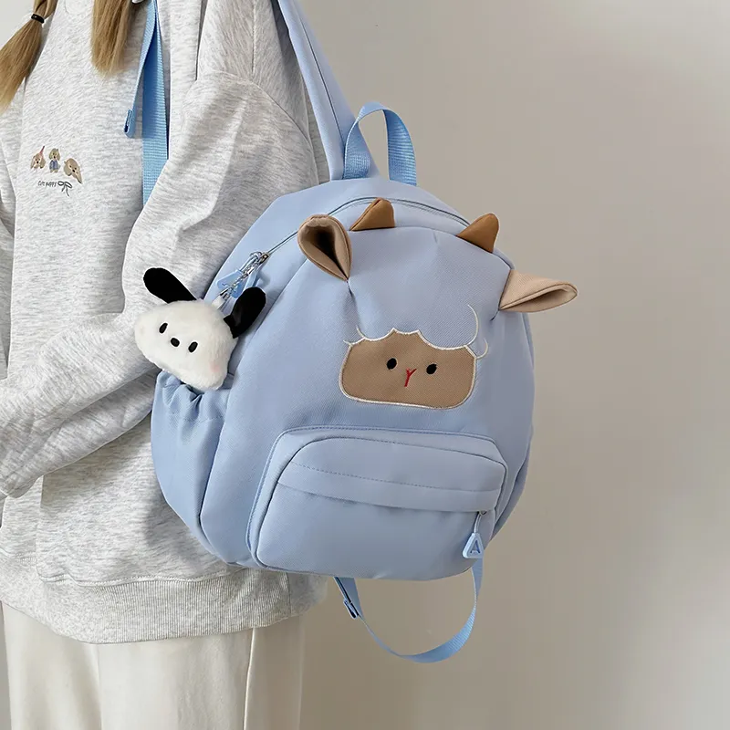 DCLOUD Nylon Backpack Unisex Multicolor-21