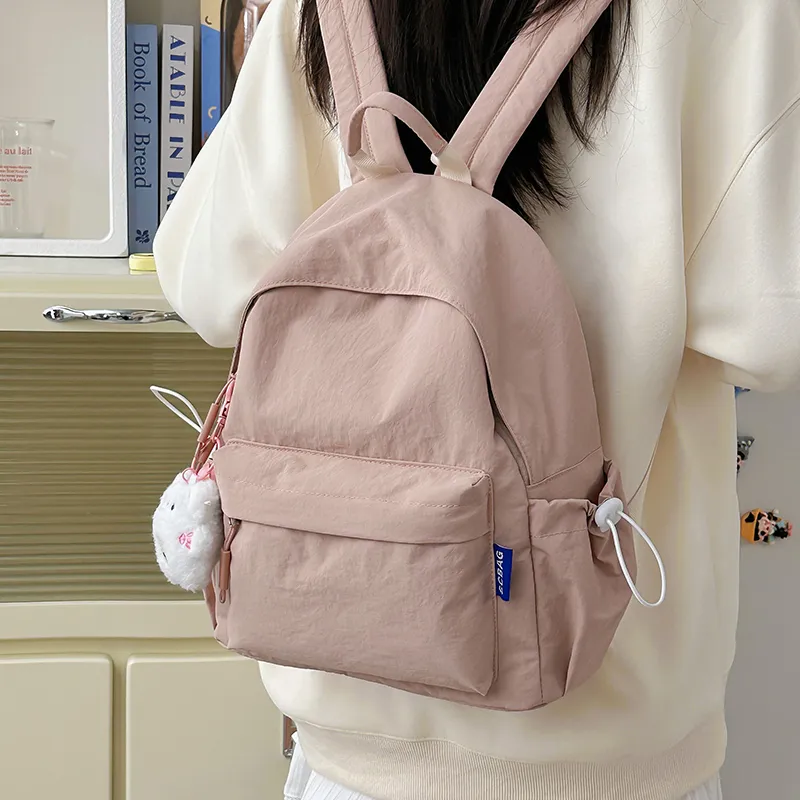DCLOUD Nylon Backpack Unisex Multicolor-32