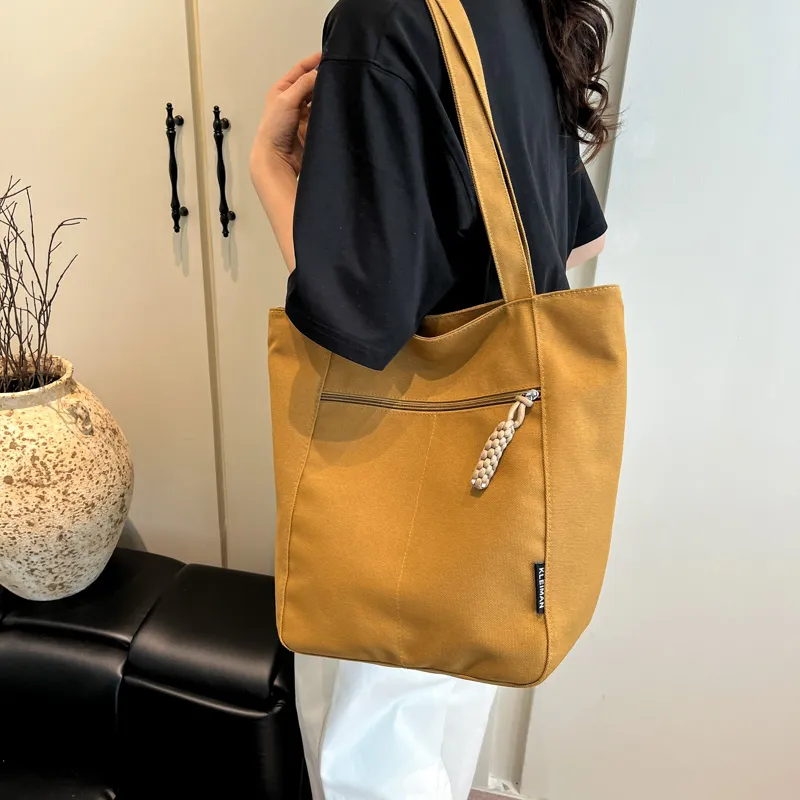 DCLOUD Canvas Tote Bag, Shoulder Bag Women's Multicolor-13