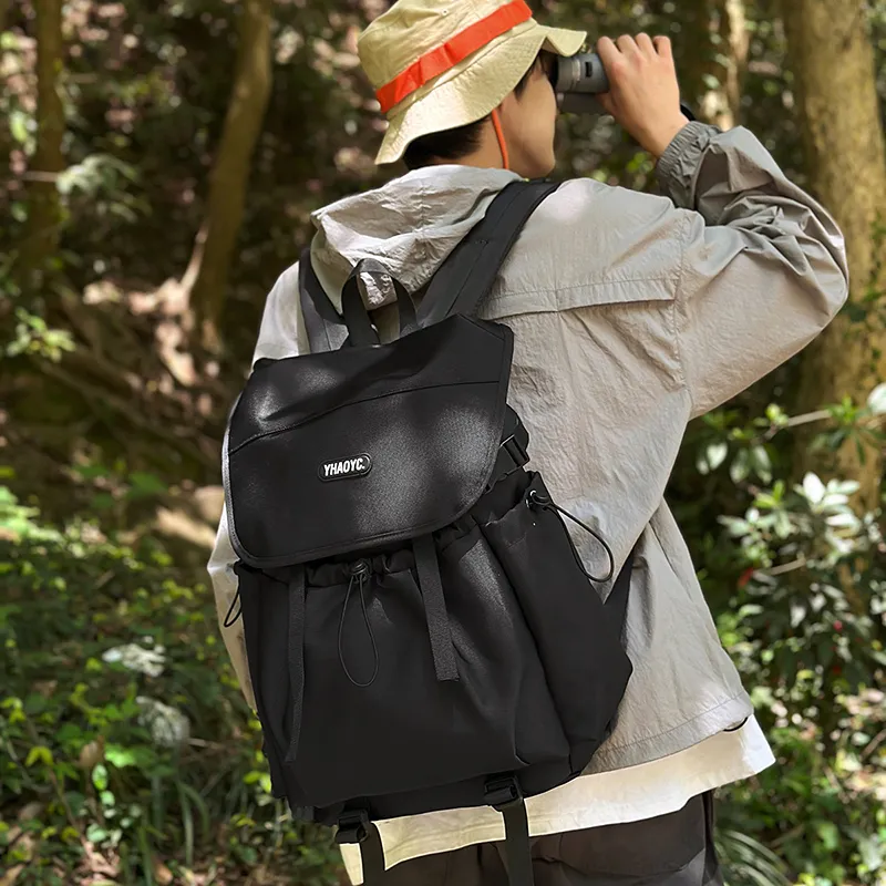 DCLOUD Nylon Backpack Unisex Multicolor-8