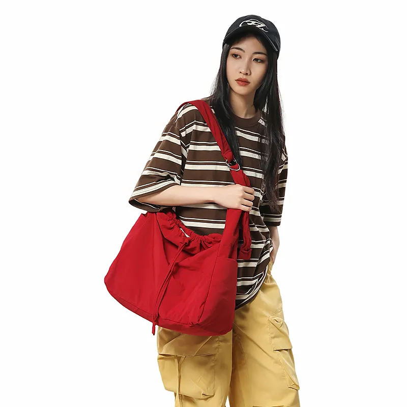 DCLOUD Nylon Crossbody Bag, Shoulder Bag Regular Unisex Multicolor-17