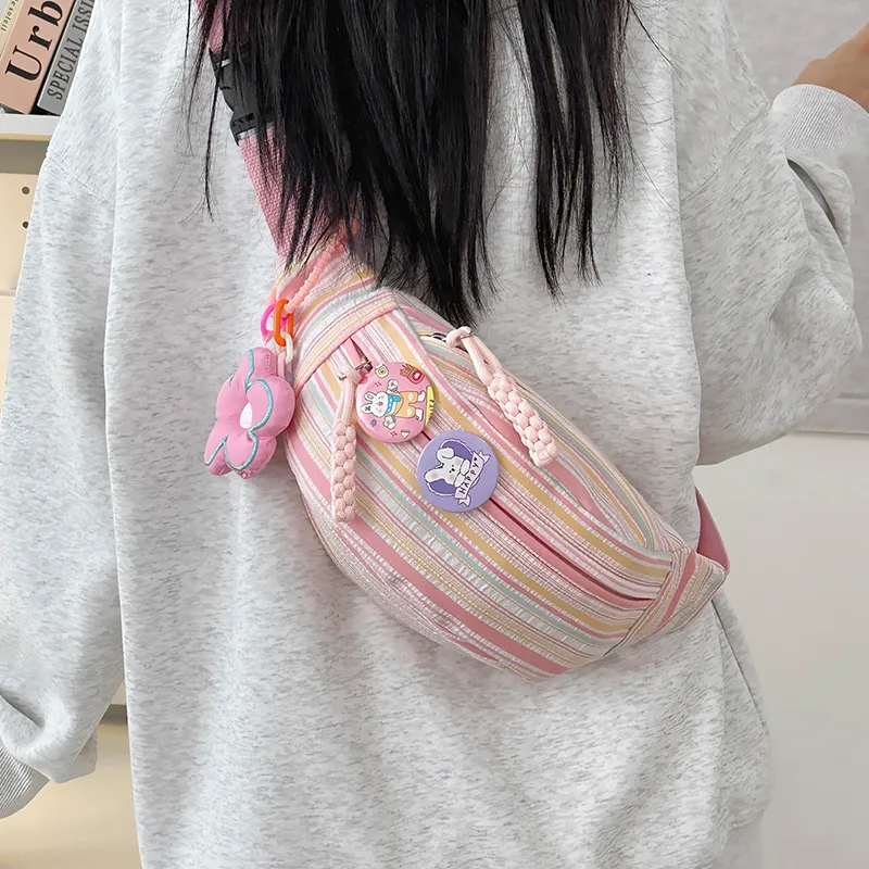 DCLOUD Nylon Sling Bag Regular Women's Multicolor-8
