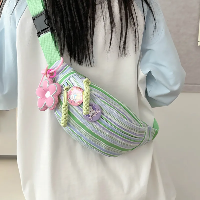 DCLOUD Nylon Sling Bag Regular Women's Multicolor-16