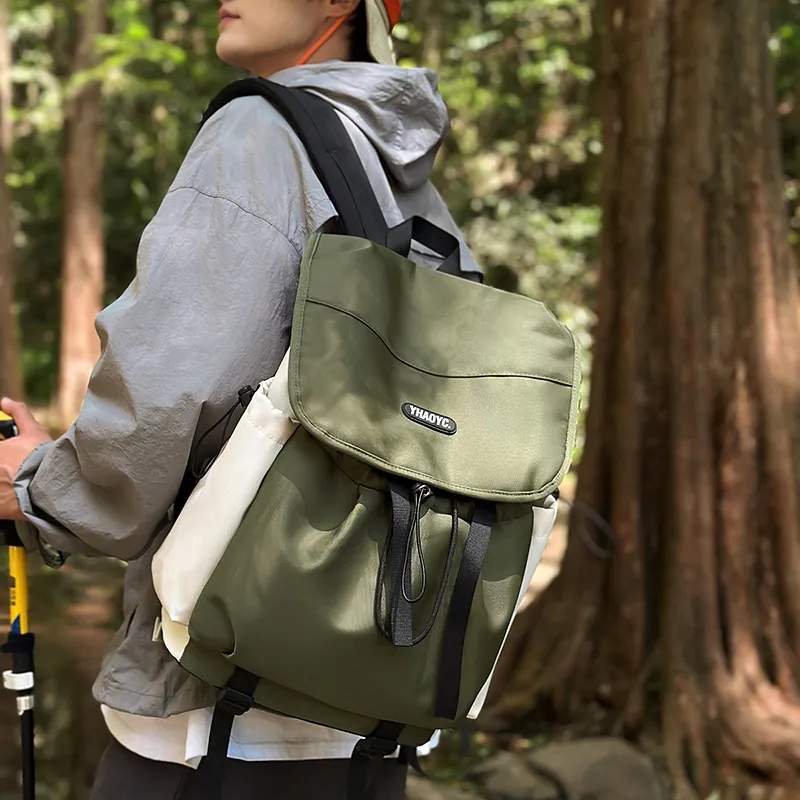 DCLOUD Nylon Backpack Unisex Multicolor-15