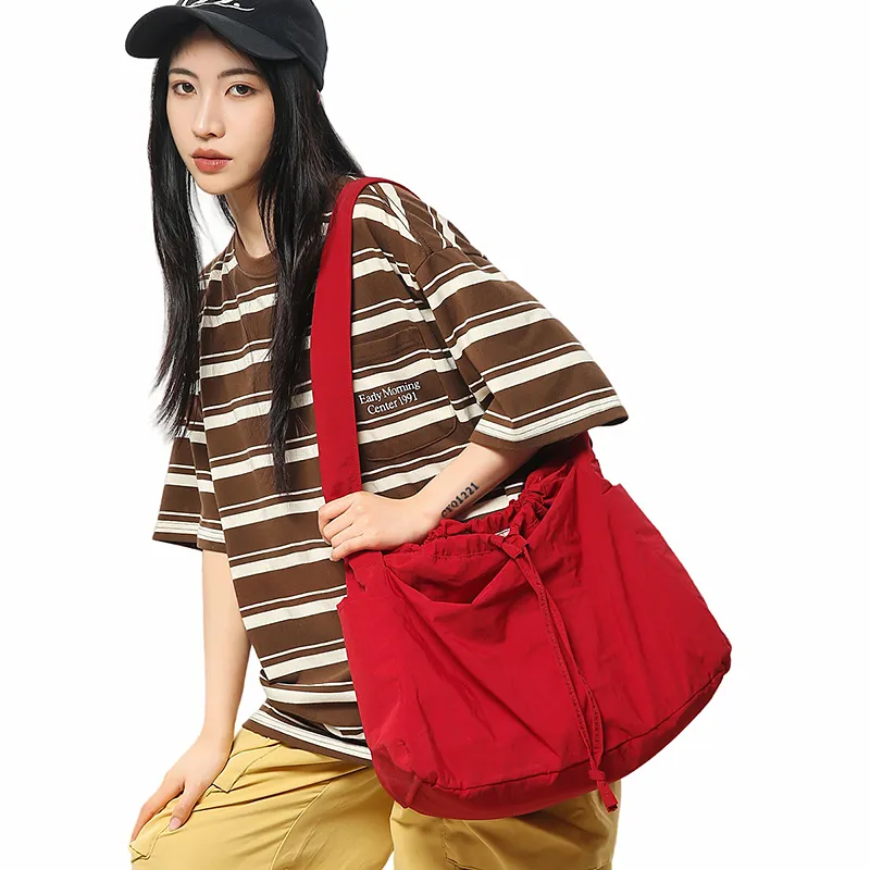 DCLOUD Nylon Crossbody Bag, Shoulder Bag Regular Unisex Multicolor-20