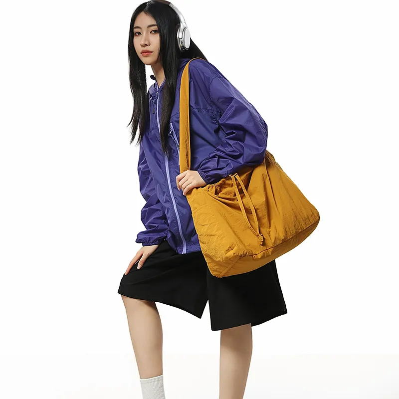 DCLOUD Nylon Crossbody Bag, Shoulder Bag Regular Unisex Multicolor-13