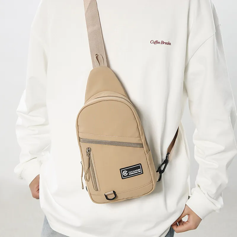 DCLOUD Nylon Sling Bag Unisex Multicolor-16