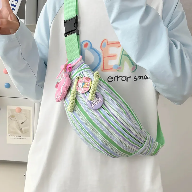 DCLOUD Nylon Sling Bag Regular Women's Multicolor-13