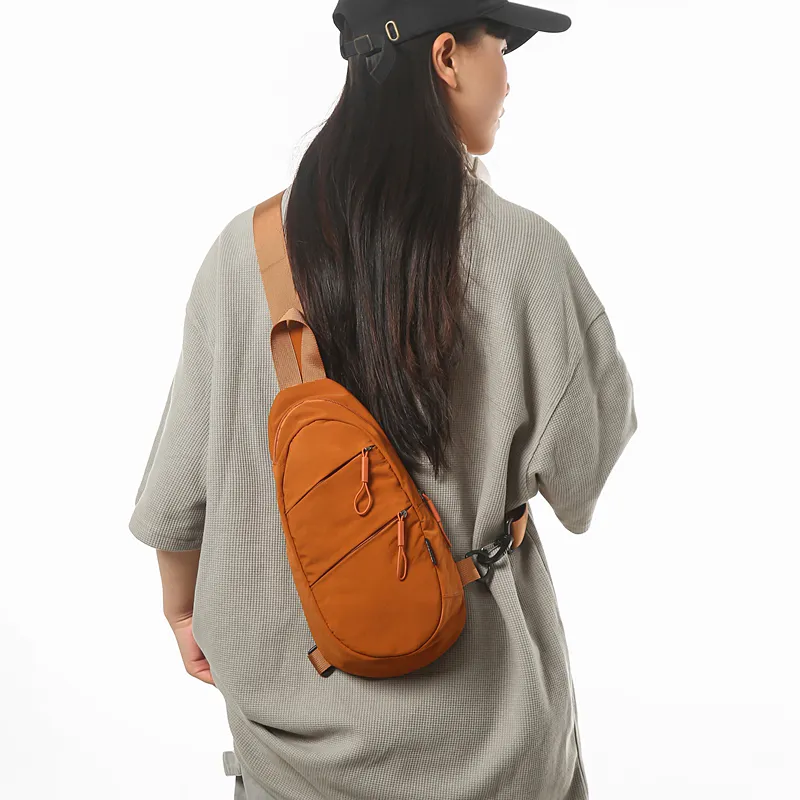 DCLOUD Nylon Sling Bag Unisex Multicolor-17