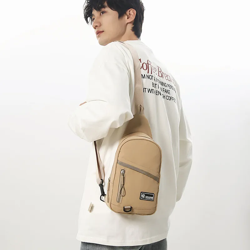 DCLOUD Nylon Sling Bag Unisex Multicolor-13