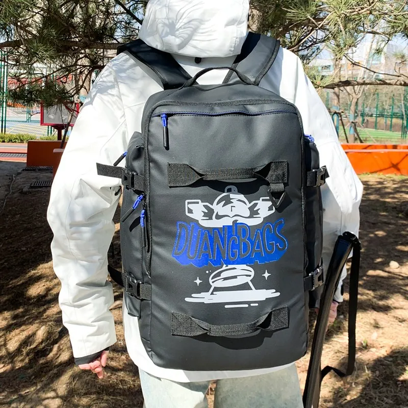 DCLOUD Composite PU Backpack Regular Unisex Multicolor-16