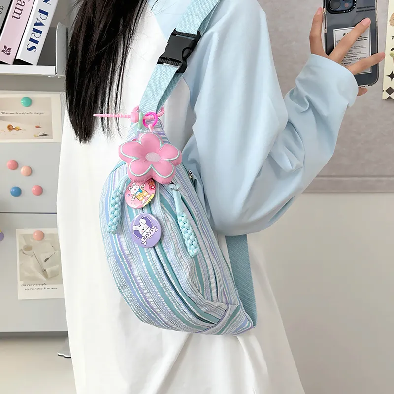DCLOUD Nylon Sling Bag Regular Women's Multicolor-4