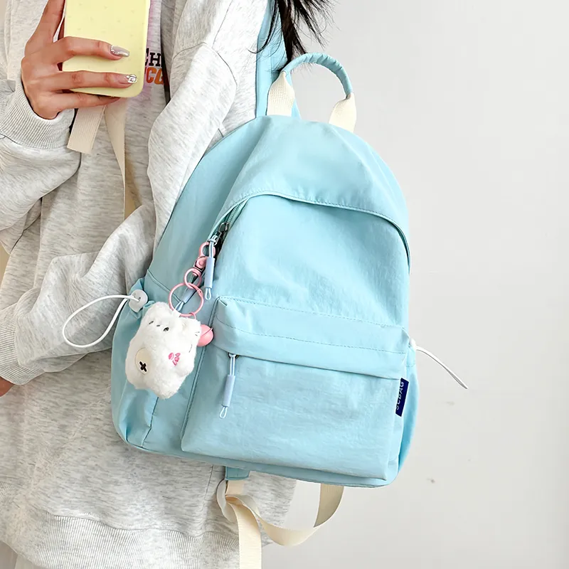 DCLOUD Nylon Backpack Unisex Multicolor-23