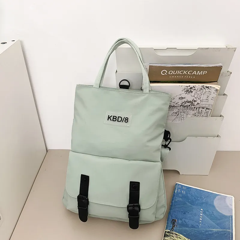 DCLOUD Nylon Crossbody Bag Unisex White/Black/Blue/Green/Orange-11