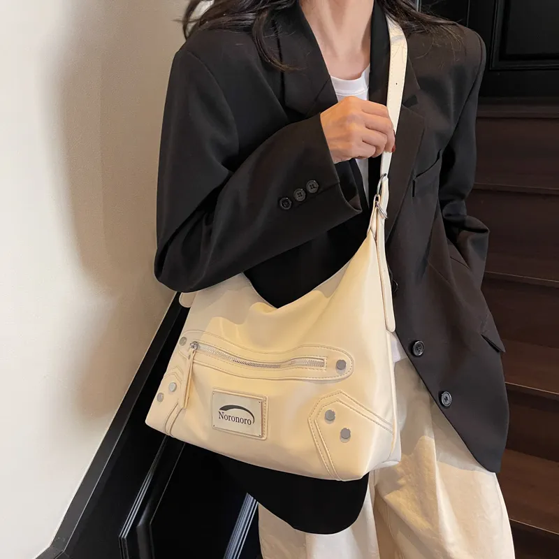 DCLOUD PU Backpack Shoulder Bags Regular Women's Ecru/Black/Burgundy/Pink-1