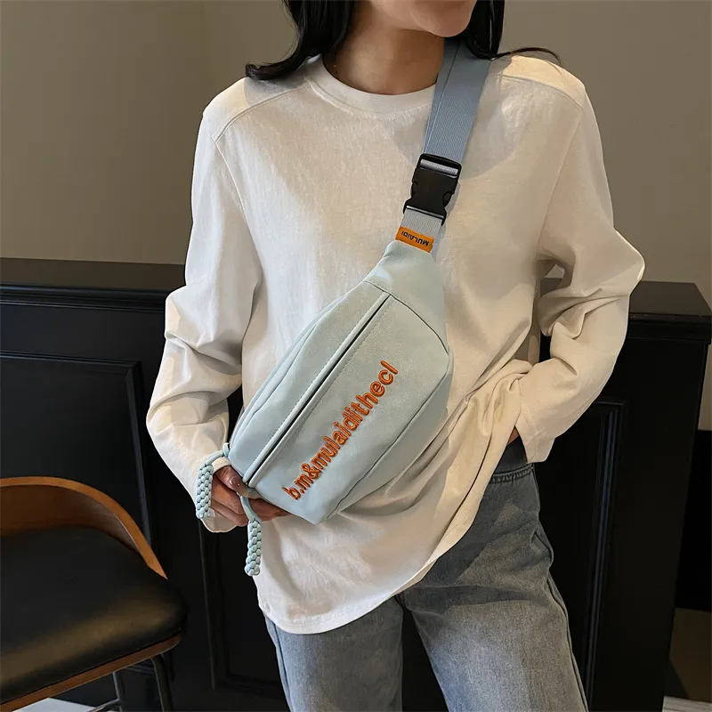 DCLOUD Fabric Fanny Pack Unisex Multicolor-21