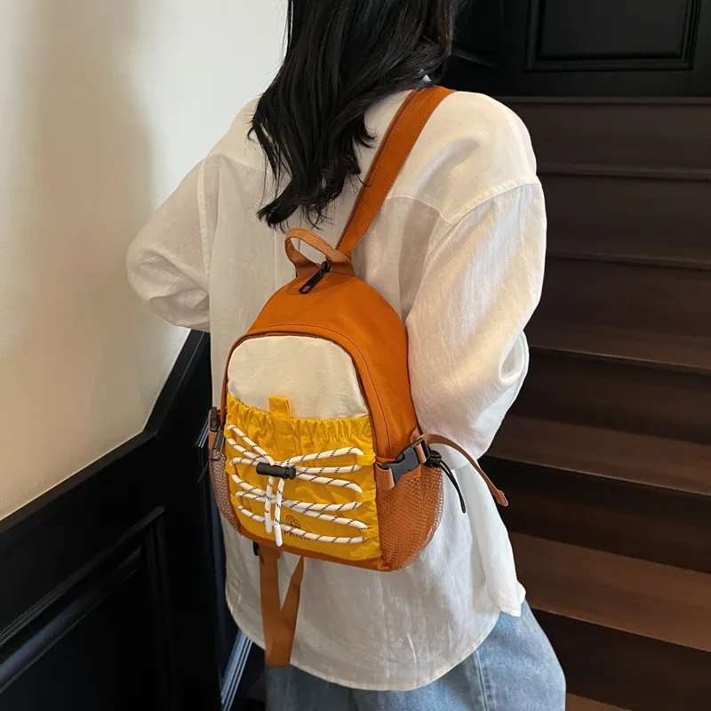 DCLOUD Fabric Backpack Regular Women's Multicolor-22