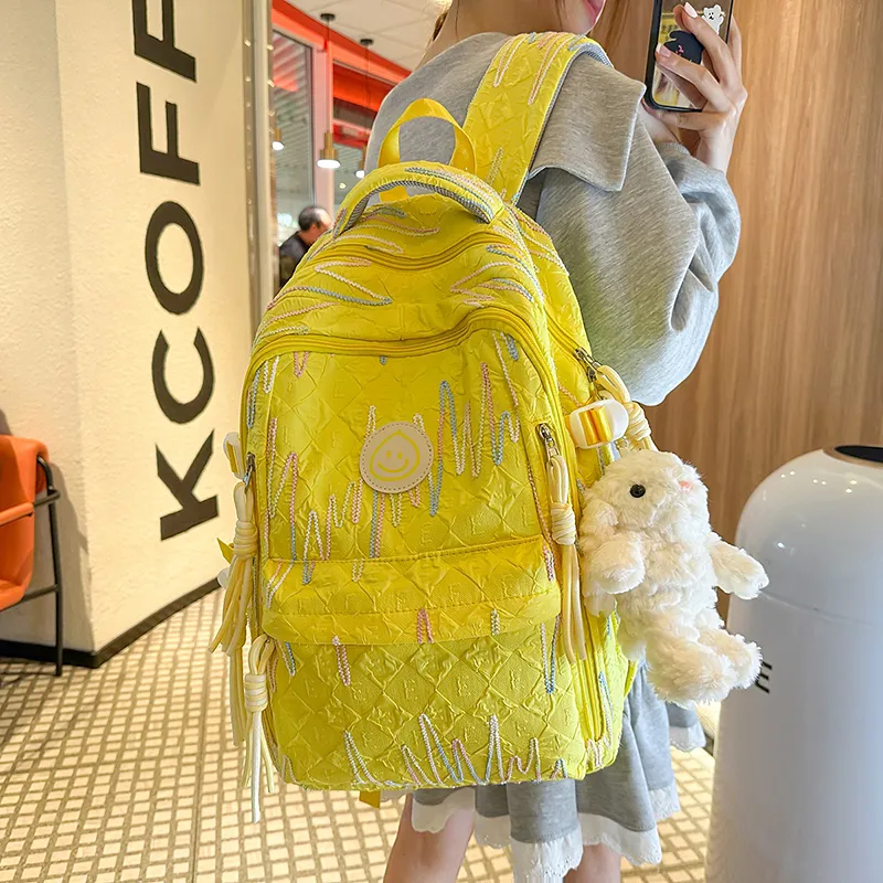 DCLOUD Nylon Backpack Women's Multicolor-29