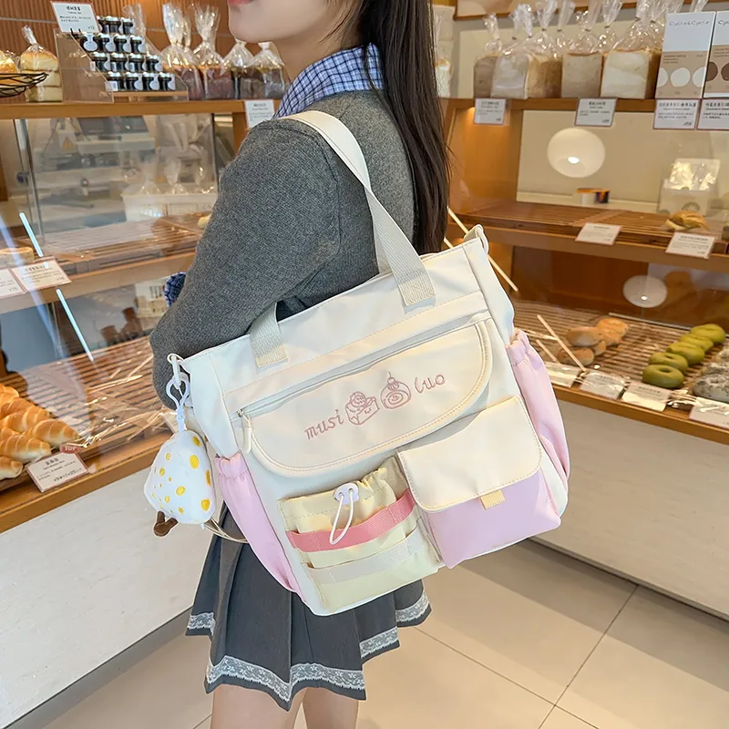 PULUWIRR Nylon Shoulder Bag Women's Multicolor-16