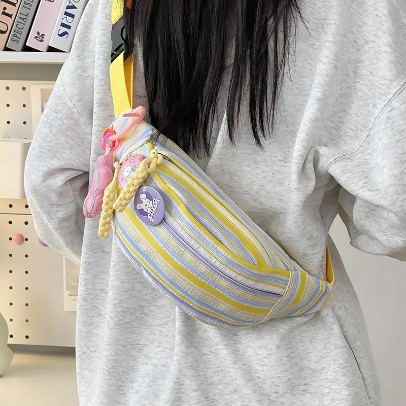 DCLOUD Nylon Sling Bag Regular Women's Multicolor-20