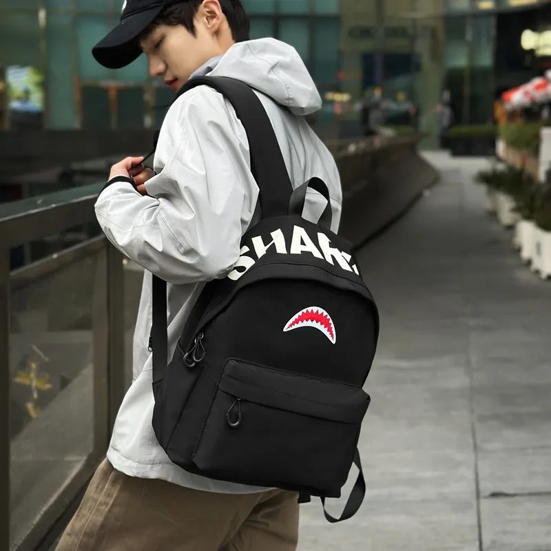 DCLOUD Nylon Backpack Unisex Multicolor-15