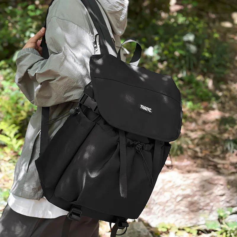 DCLOUD Nylon Backpack Unisex Multicolor-11