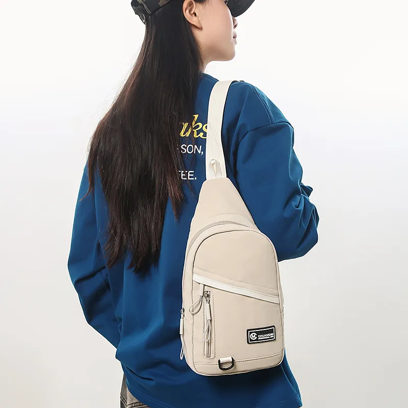 DCLOUD Nylon Sling Bag Unisex Multicolor-1
