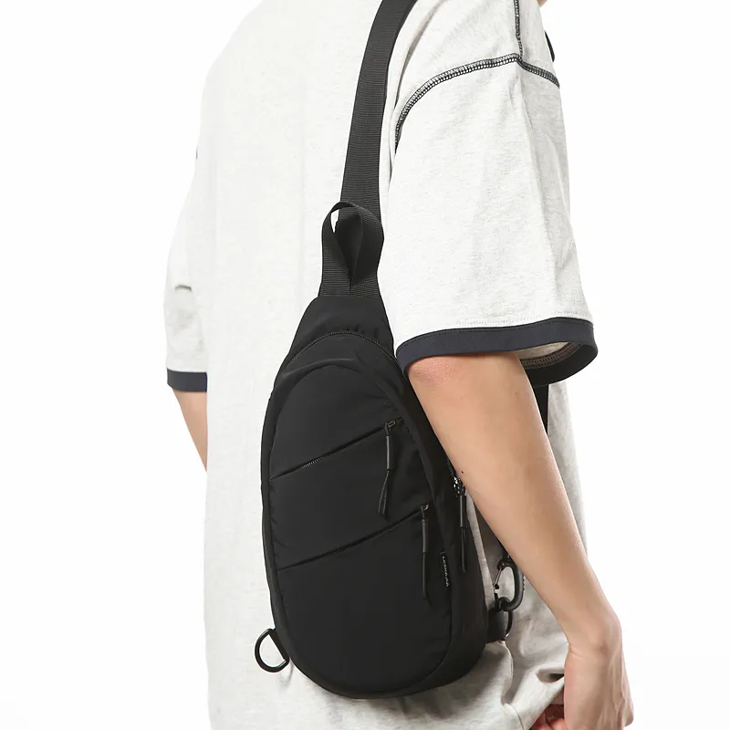 DCLOUD Nylon Sling Bag Unisex Multicolor-6