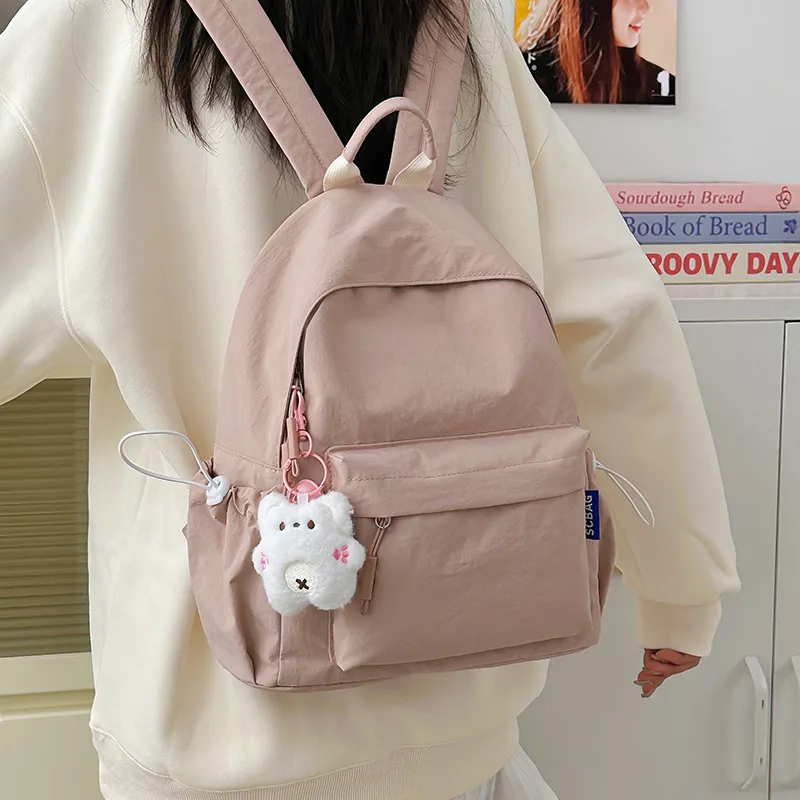 DCLOUD Nylon Backpack Unisex Multicolor-33