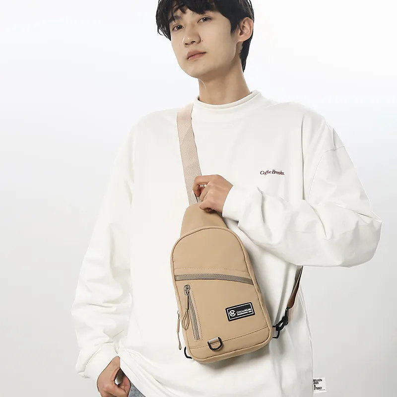 DCLOUD Nylon Sling Bag Unisex Multicolor-17