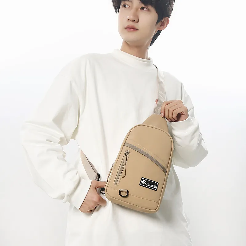 DCLOUD Nylon Sling Bag Unisex Multicolor-15