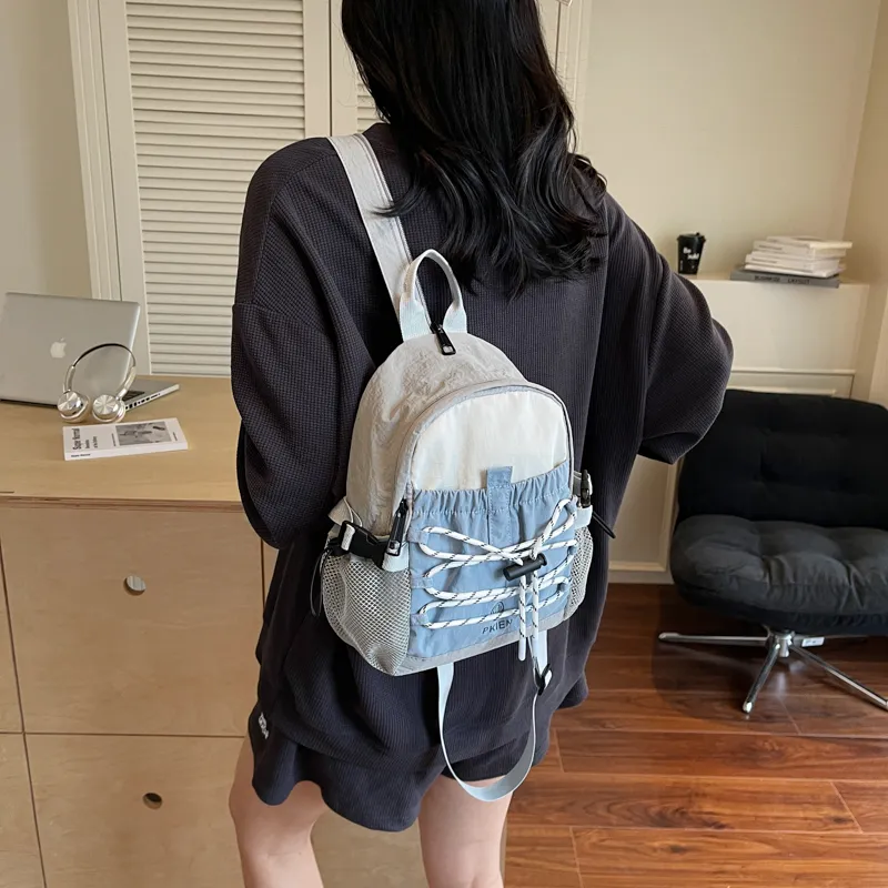 DCLOUD Fabric Backpack Regular Women's Multicolor-1