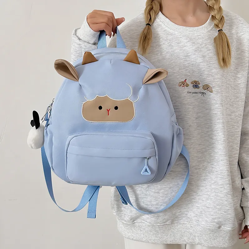 DCLOUD Nylon Backpack Unisex Multicolor-20