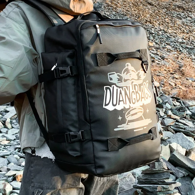 DCLOUD Composite PU Backpack Regular Unisex Multicolor-10