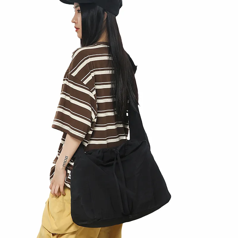 DCLOUD Nylon Crossbody Bag, Shoulder Bag Regular Unisex Multicolor-5