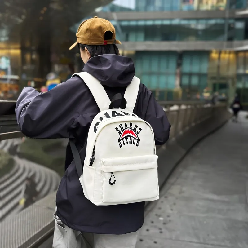 DCLOUD Nylon Backpack Unisex Multicolor-22