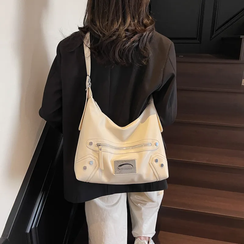DCLOUD PU Backpack Shoulder Bags Regular Women's Ecru/Black/Burgundy/Pink-2