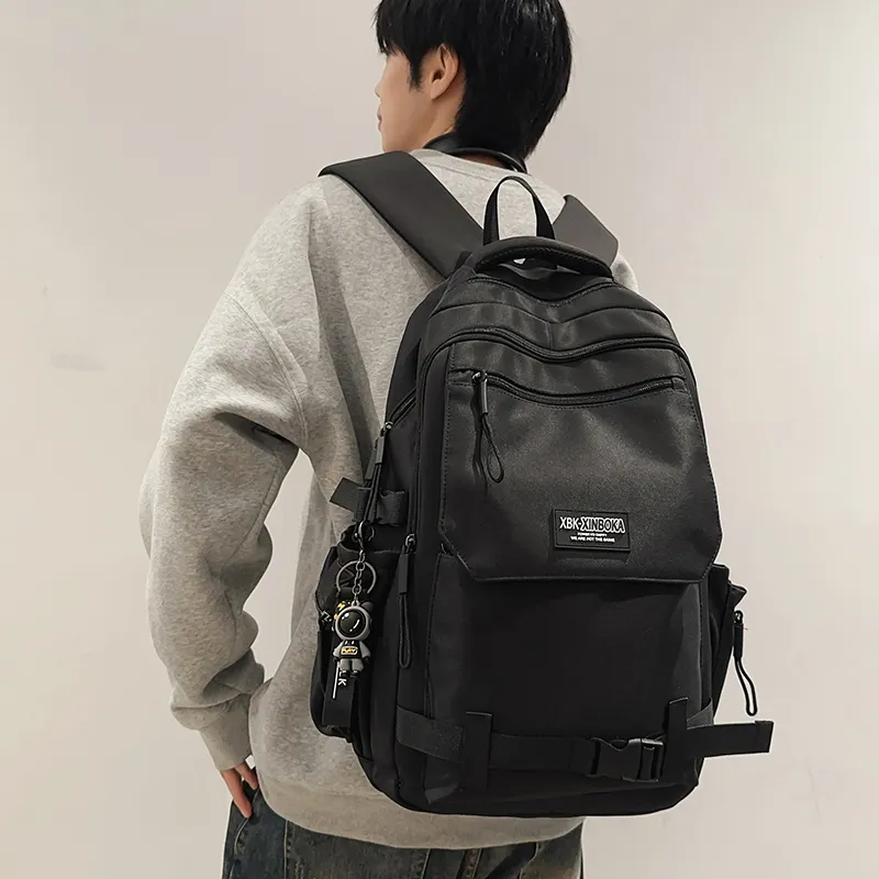 DCLOUD Nylon Backpack Unisex Multicolor-2