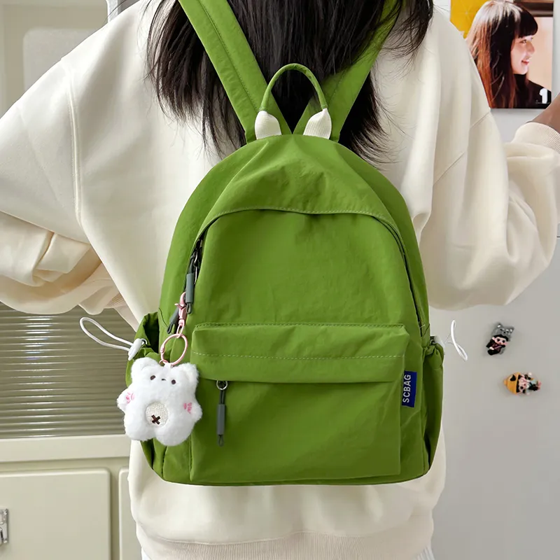 DCLOUD Nylon Backpack Unisex Multicolor-4