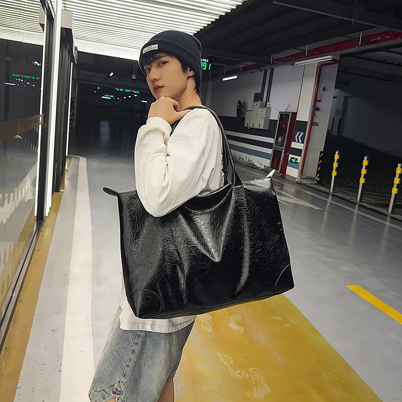 DCLOUD PU Travel Bag 40L Unisex Multicolor-5