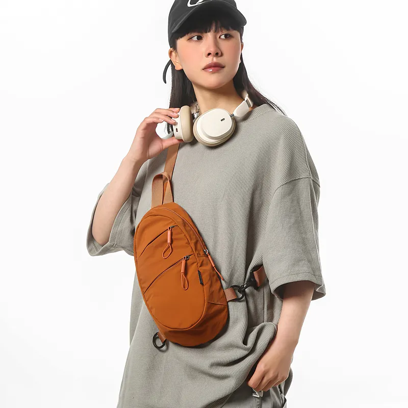 DCLOUD Nylon Sling Bag Unisex Multicolor-19