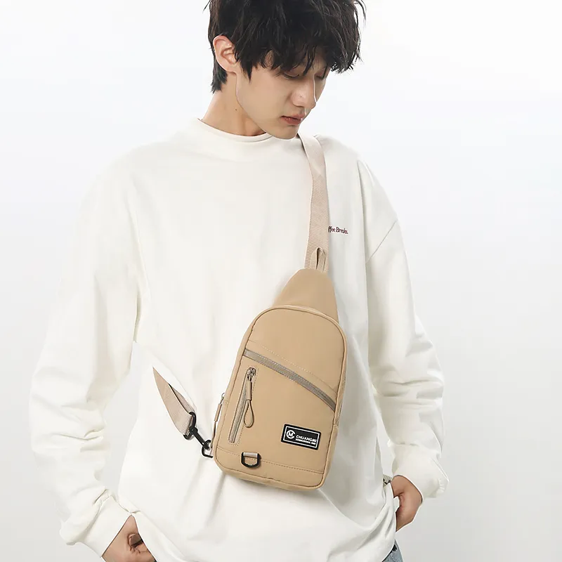 DCLOUD Nylon Sling Bag Unisex Multicolor-14