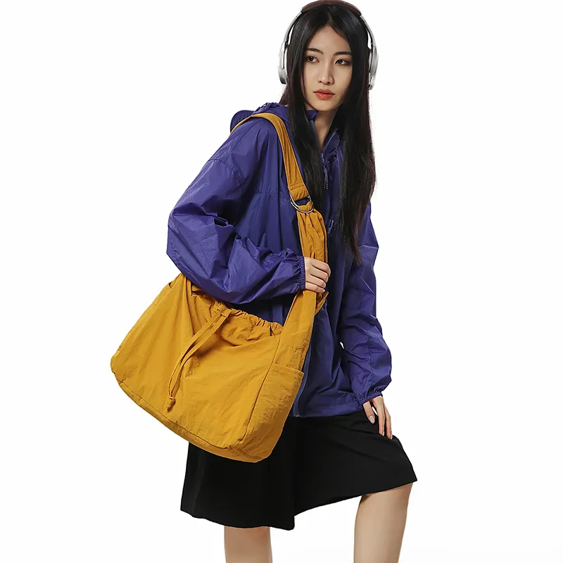 DCLOUD Nylon Crossbody Bag, Shoulder Bag Regular Unisex Multicolor-10