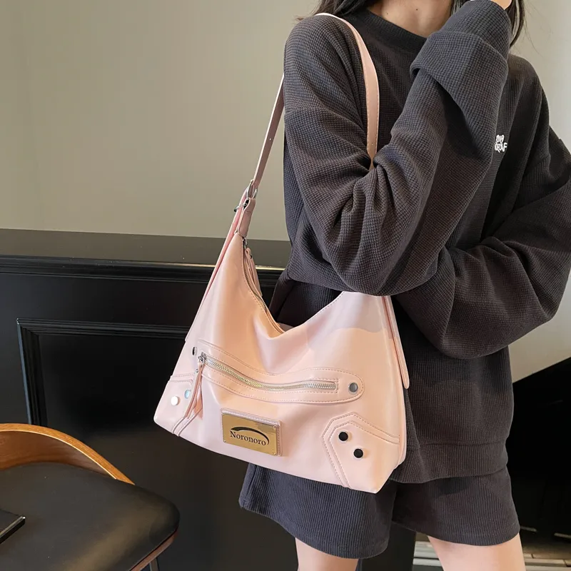 DCLOUD PU Backpack Shoulder Bags Regular Women's Ecru/Black/Burgundy/Pink-23
