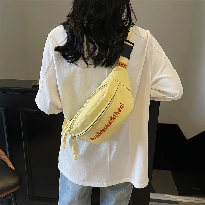 DCLOUD Fabric Fanny Pack Unisex Multicolor-14