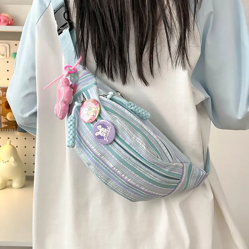 DCLOUD Nylon Sling Bag Regular Women's Multicolor-2