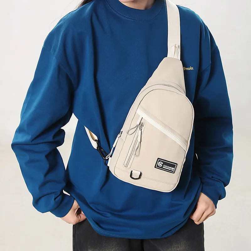 DCLOUD Nylon Sling Bag Unisex Multicolor-4