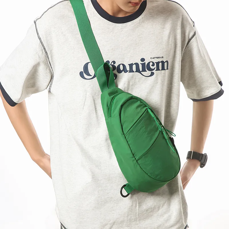 DCLOUD Nylon Sling Bag Unisex Multicolor-9