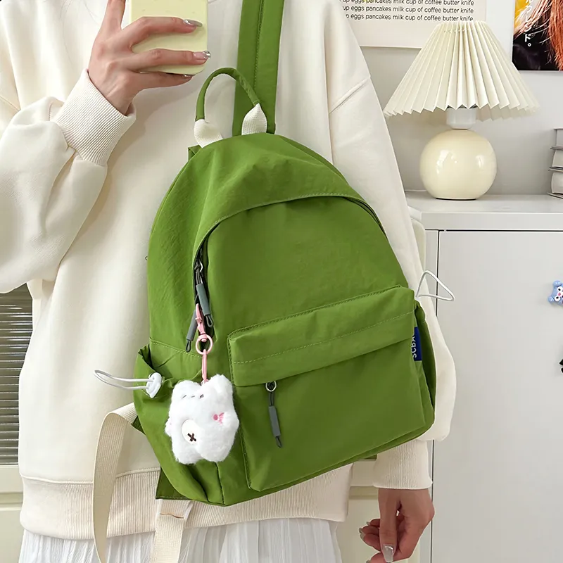 DCLOUD Nylon Backpack Unisex Multicolor-1