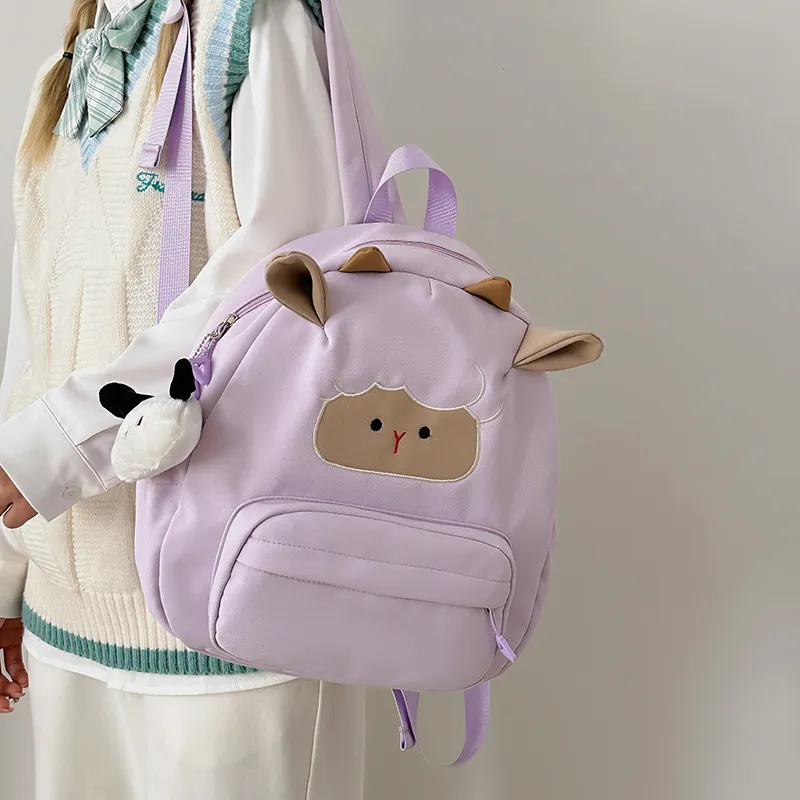 DCLOUD Nylon Backpack Unisex Multicolor-27